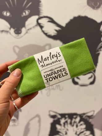 6 confezioni di asciugamani di carta in verde da Marley's Monsters