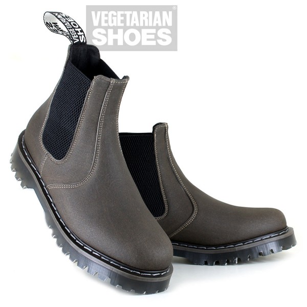 Chelsea Boot in Marrone Bucky - Scarpe Vegetariane