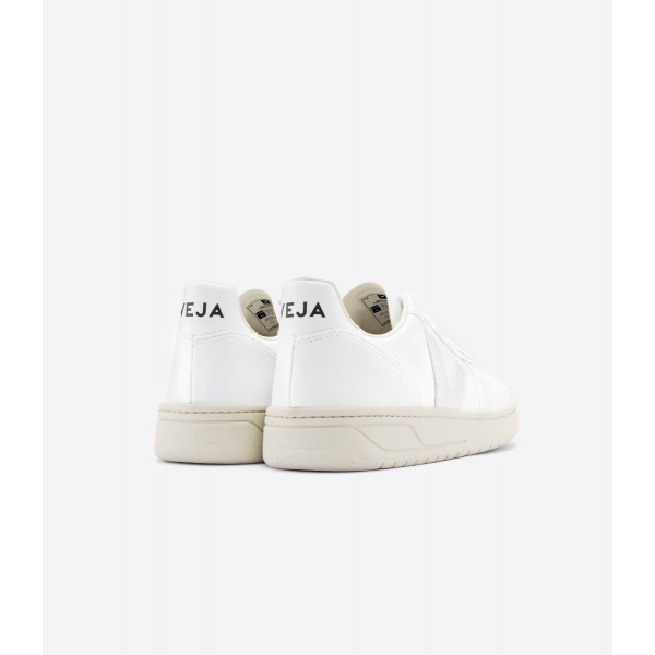 Sneaker V-10 in Bianco pieno da Veja