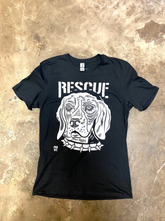 Maglietta unisex Rescue Dog di Praxis
