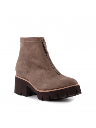 Down Under Bootie in Taupe - BC Footwear