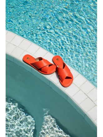 Sandalo Good Vibrations in arancione - BC Footwear