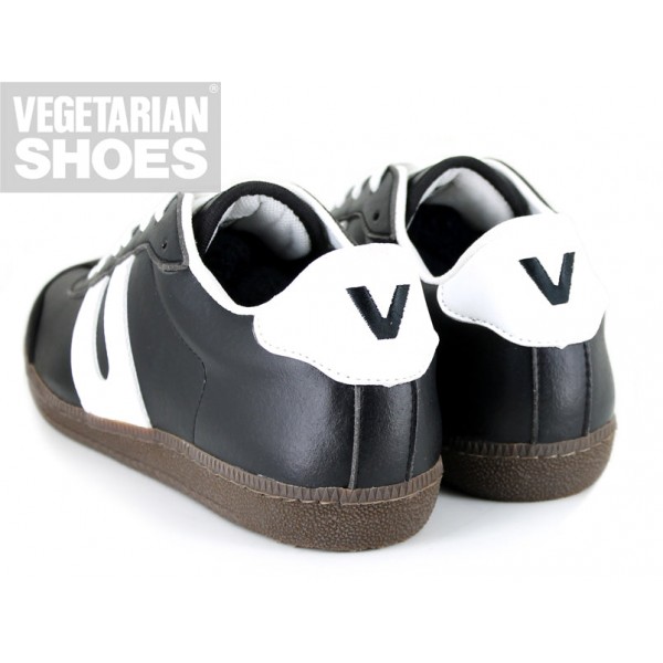 Sneaker Cheatah in nero - Vegetarian Shoes